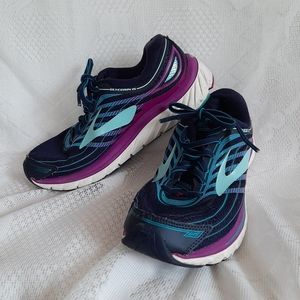 Brooks Glycerine 15 Purple Blue Running Shoes sz 8